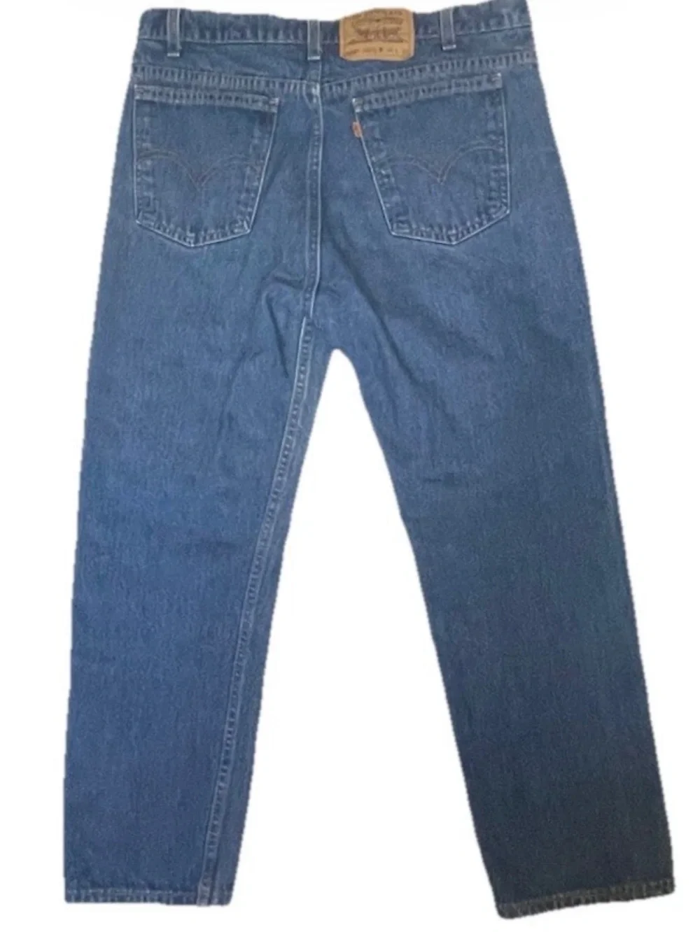 Levi's 90's Orange‎ Tab 505 Jeans Vintage USA Made-Men's 36x30 (fits like 34x26)